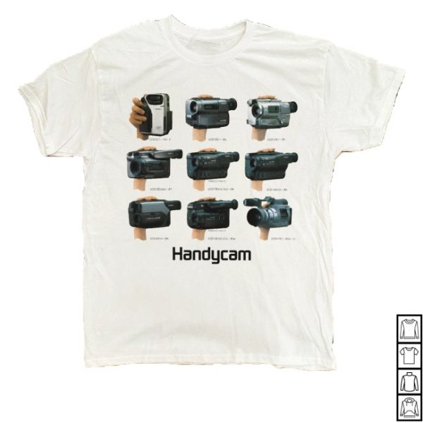 kenny Parallel Store Washed Handycam Vintage White Shirt