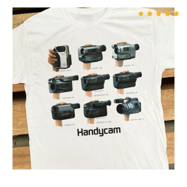 kenny Parallel Store Washed Handycam Vintage White Shirts