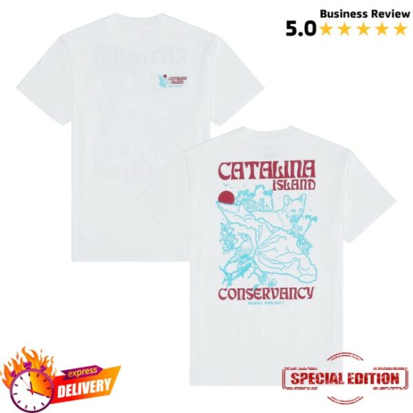 kenny Parks Project Merch Shop Catalina Island Puff Print Shirtss