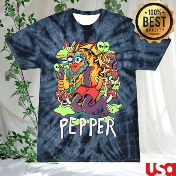 kenny Pepper Merch Danny Magic Mushroom Tie Dye Tee