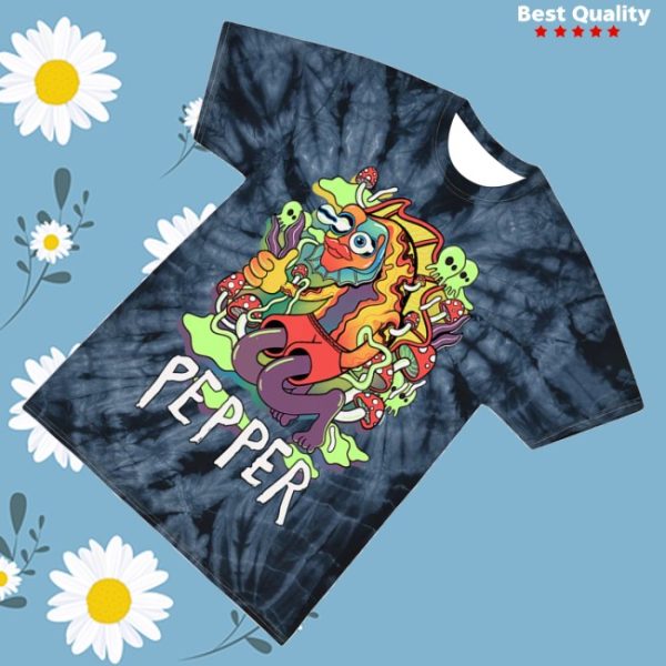 kenny Pepper Merch Danny Magic Mushroom Tie Dye Tee1