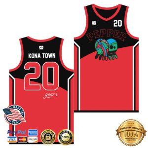 kenny Pepper Merch Konatown 20 Year Anniversary Jersey0
