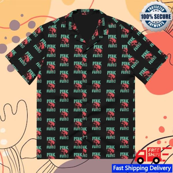 kenny Pink Floyd Merch Animals Button Down Hawaiian Shirt