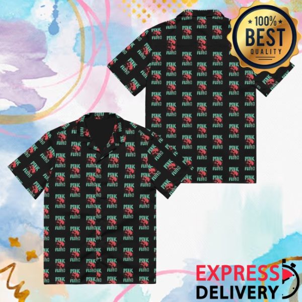 kenny Pink Floyd Merch Animals Button Down Hawaiian Shirt0