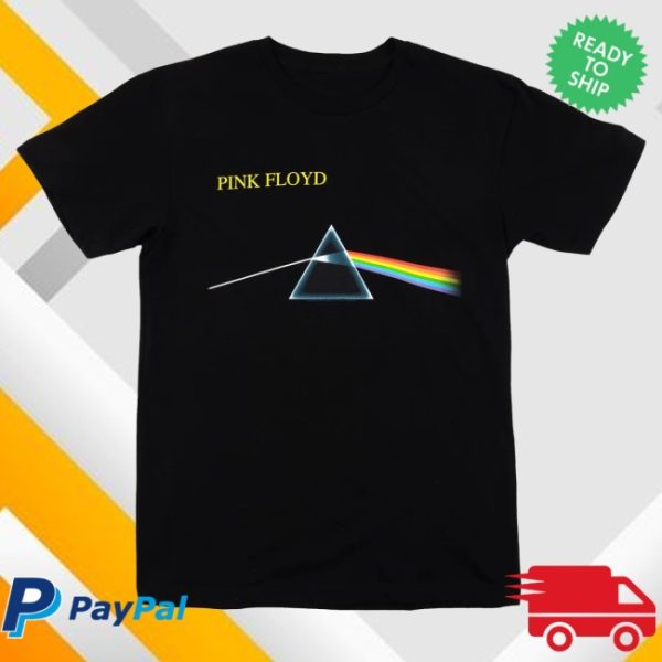 kenny Pink Floyd Merch Dark Side Of The Moon North America Tour 1973 Double Sided Shirt1
