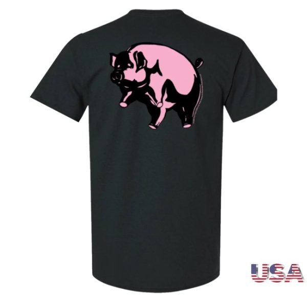 kenny Pink Floyd Merch Store Animals Pink Pig Pocket Shirts