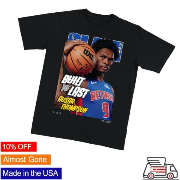kenny Pistons313 Shop Ausar Thompson Slam Magazine 257 Cover T Shirtv