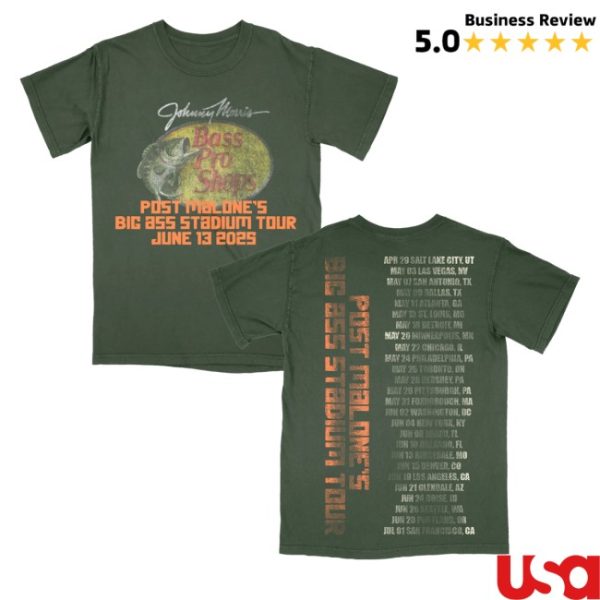 kenny Post Malone Official Shop Post Malone X Bass Pro Shops Event Shirtss