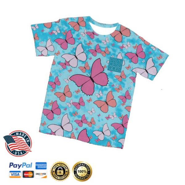 kenny Princessgoes Merch All Over Butterfly Teev