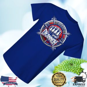 kenny Pro Wrestling Tees Merch Blue Shirt Fist Logo1