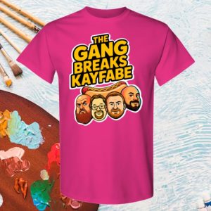 kenny Pro Wrestling Tees Merch Tgbk Logo Shirt
