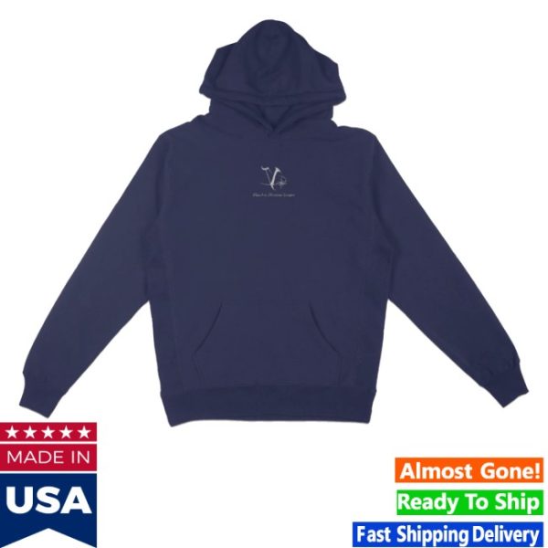 kenny Quadeca Merch Store Vanisher Navy Blue Hoodie
