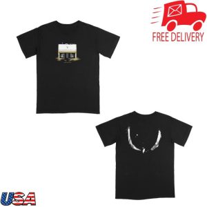 kenny Quadeca Merch Vanisher Black Tee kenny Quadeca Merch Vanisher Black Tee