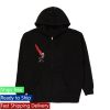 kenny Queens Of The Stone Age Merch Store Lightning Bolt Black Zip Hoodie