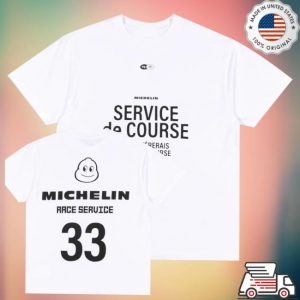 kenny Race Service Merch Shop Store Race Service X Michelin Service De Course Shirt 1