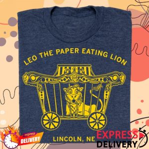 kenny Raygun Merch Leo The Paper Eating Lion Shirt1 kenny Raygun Merch Leo The Paper Eating Lion Shirt1