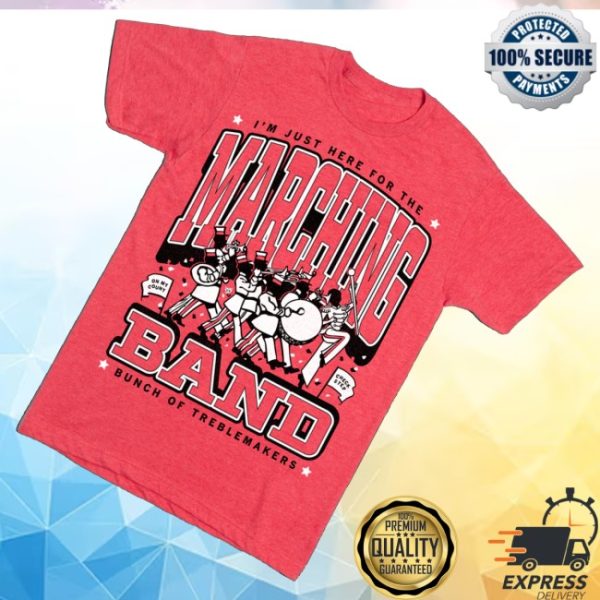 kenny Raygun Merch Marching Band Max Collegiate Red Shirt1