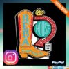 kenny Reba Merch Store Rebas House Boot Shirt