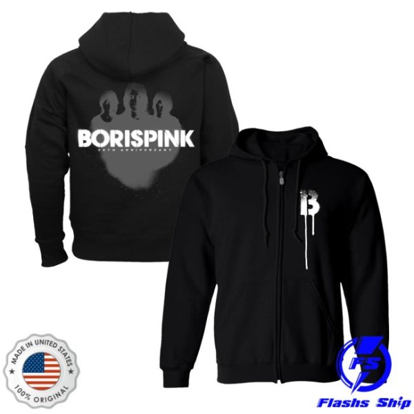 kenny Relapse Merch Store Boris Pink Zip Hoodiess