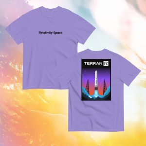 kenny Relativity Space Merch Store Terran R Launch Shirtss