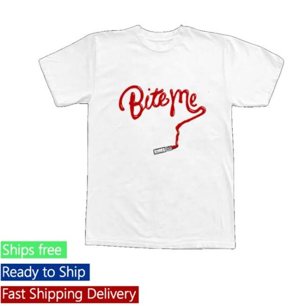 kenny Renee Rapp Shop Merch Bite Me Lipstick Tee