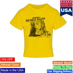 kenny Renee Rapp Shop Merch Yellow Bite Me Baby Tee kenny Renee Rapp Shop Merch Yellow Bite Me Baby Tee