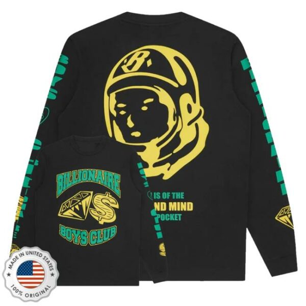 kenny Retro Designer Wear Merch Shop Store Billionaire Boys Club Og Multi Long Sleeve Shirt