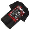 kenny Rob Zombie Merch Deadlier Than Dracula Vintage Mineral Washed Tee0