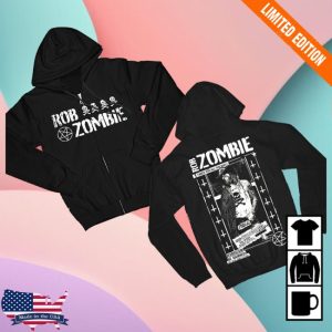 kenny Rob Zombie Merch Devil Movie Zip Hoodie