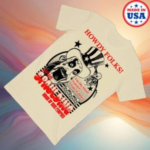 kenny Rob Zombie Merch Howdy Folks Natural Tee0 kenny Rob Zombie Merch Howdy Folks Natural Tee0
