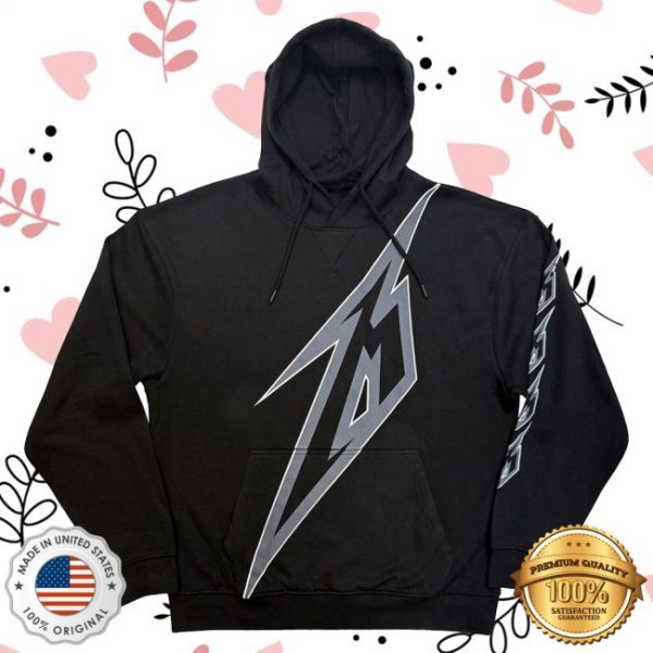 kenny Rock Off Trade Merch Metallica Unisex Pullover Hoodie M Bolt Black0