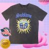 kenny Rock Off Trade Merch Sublime Unisex Stone Wash Shirt Sun Logo Charcoal Grey