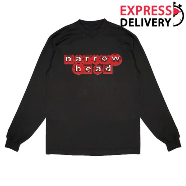 kenny Run For Cover Records Merch Narrow Head Logo Longsleeve