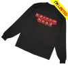 kenny Run For Cover Records Merch Narrow Head Logo Longsleeve1