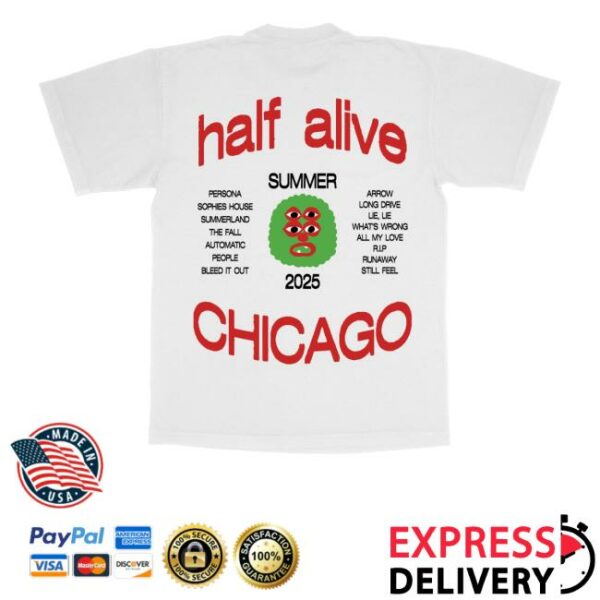 kenny SAU Half Alive Merch Shop Store Double Eye Shirts