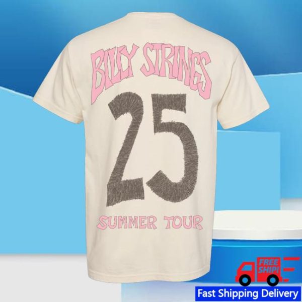kenny SAU Official Billy Strings Engine Summer Tour Poster With Dates Logan Fox Shirt
