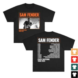 kenny Sam Fender Merch Store People Watching Tour 2025 Dateback Shirtss kenny Sam Fender Merch Store People Watching Tour 2025 Dateback Shirtss