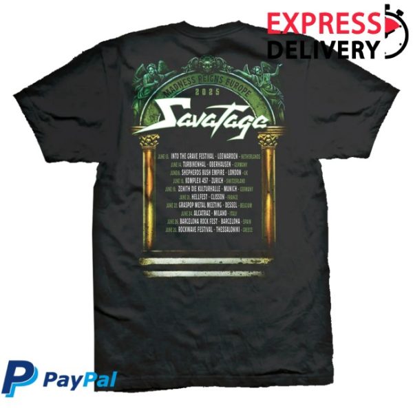 kenny Savatage Merch Savatage Hall Eu 2025 Shirt
