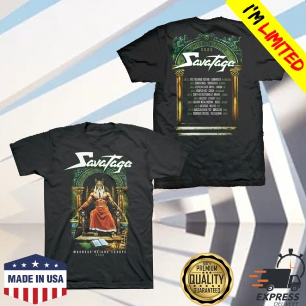 kenny Savatage Merch Savatage Hall Eu 2025 Shirt1