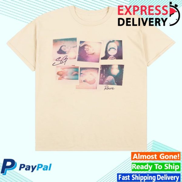 kenny Selena Gomez Merch Store Rare Polaroid Tee In Sand Shirt