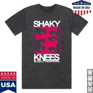 kenny Shaky Knees Festival Merch Store Shaky Gaze Lineup Shirt