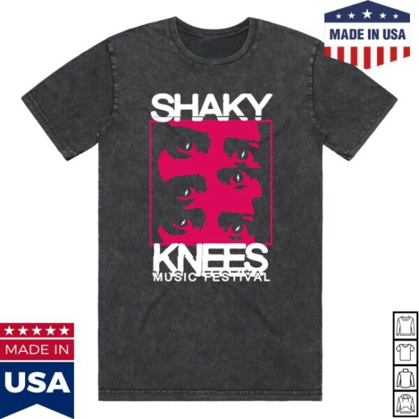 kenny Shaky Knees Festival Merch Store Shaky Gaze Lineup Shirt