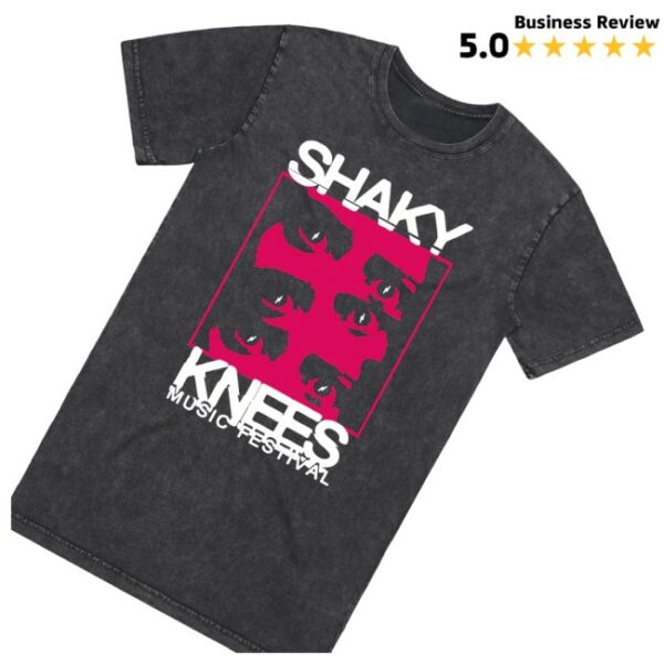 kenny Shaky Knees Festival Merch Store Shaky Gaze Lineup Shirts