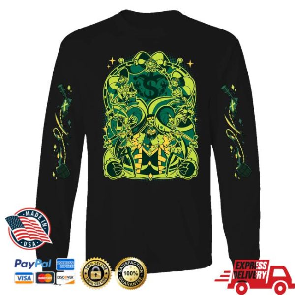 kenny Sharkrobot Merch Shop Spindlehorse Mammons Ship Long Sleeve Shirt