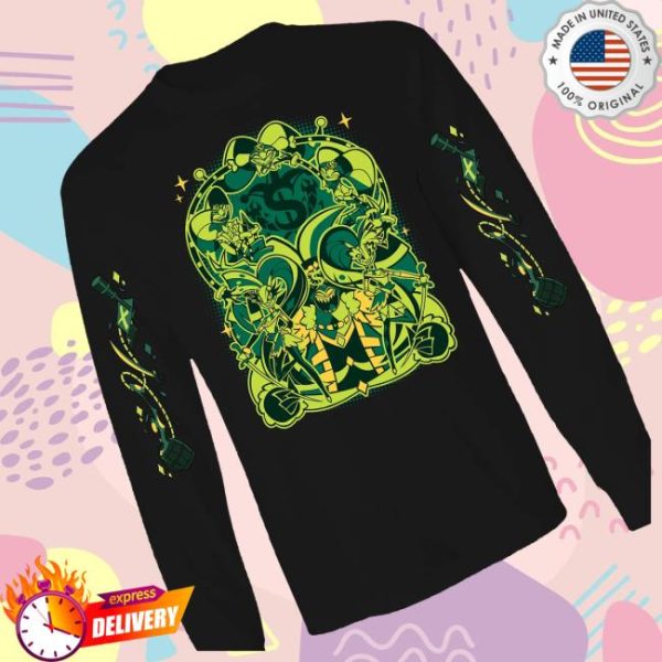 kenny Sharkrobot Merch Shop Spindlehorse Mammons Ship Long Sleeve Shirtd