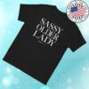 kenny Sharon Mcmahon Merch Sassy Older Lady Black Tee0