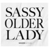 kenny Sharon Mcmahon Merch Sassy Older Lady White Sweatshirt1