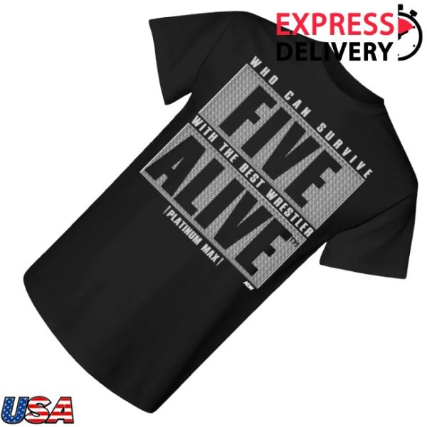 kenny Shopaew Merch Platinum Max Caster Five Alive Tee0