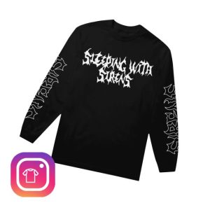 kenny Sirens Merch Store Shop Emo Metal Black Long Sleevev kenny Sirens Merch Store Shop Emo Metal Black Long Sleevev