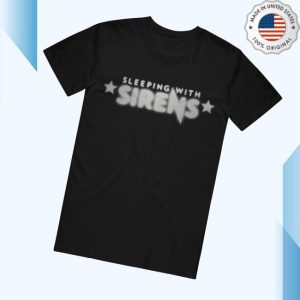 kenny Sirens Merch Store Shop Sirens Blurred Logo Black T Shirtd